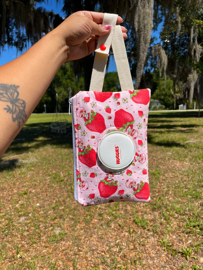 Strawberry Wipe Pouch